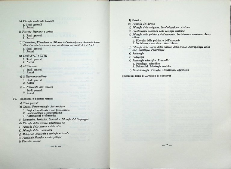 Bibliografia Filosofica Italiana 1983 - Libro Carlo Scalabrin Olschki Filosofia