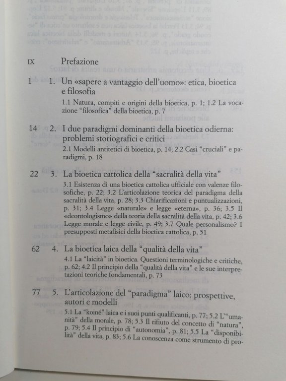 Bioetica Cattolica E Bioetica Laica Giovanni Fornero 2005 Sacralità Della …