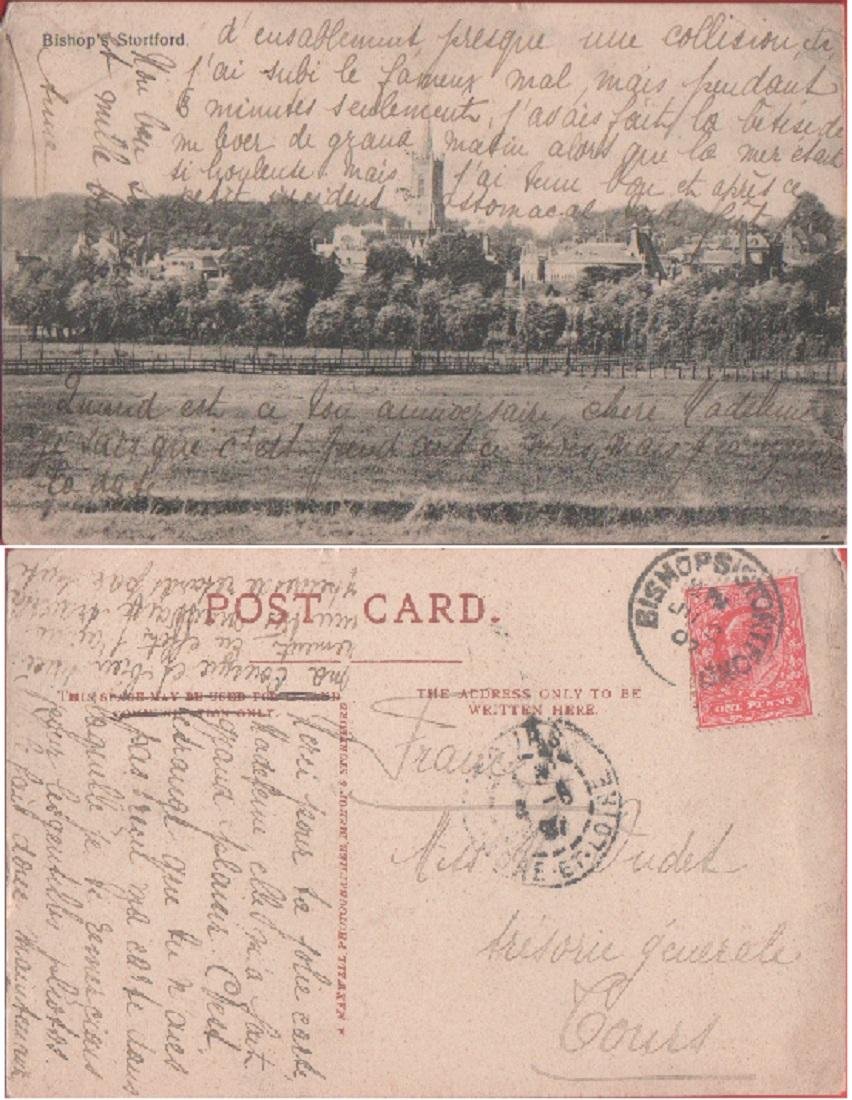 Bishop's Stortford (England. Hertfordshire). Viaggiata 1907 | Immagine principale