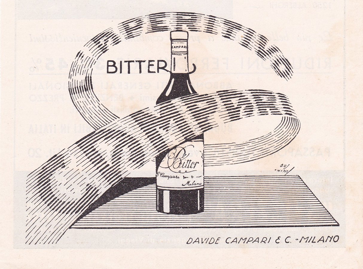 Bitter Campari aperitivo - Advertising 1936 | Immagine principale