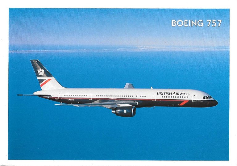 Boeing 757. British Airways. Non viaggiata