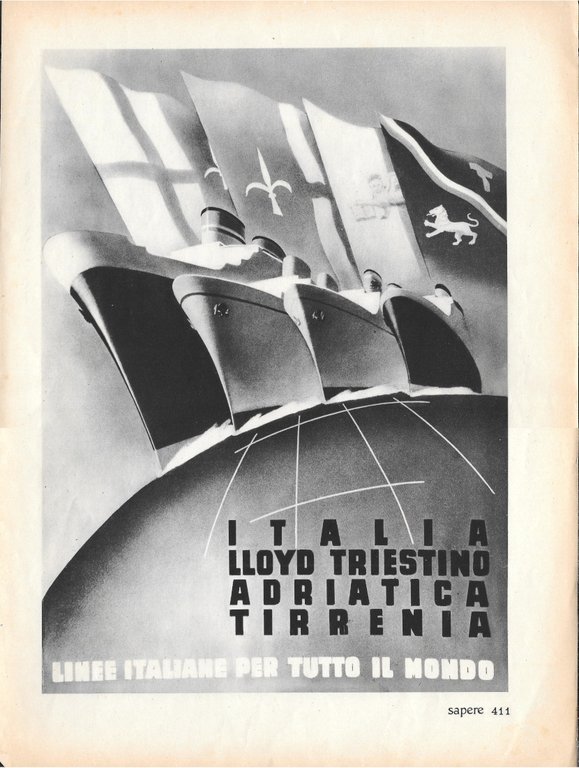 Breda. Acciai Comuni Acciai Speciali / Lloyd Triestino - Advertising … | Immagine Gallery 2
