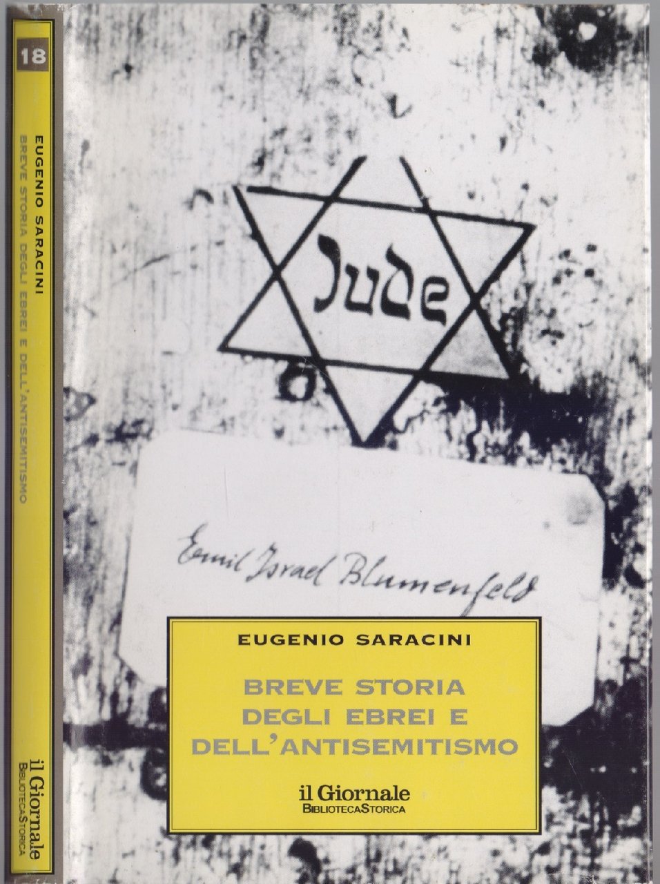 Breve storia degli Ebrei e dell'Antisemitismo - Eugenio Saracini | Immagine principale