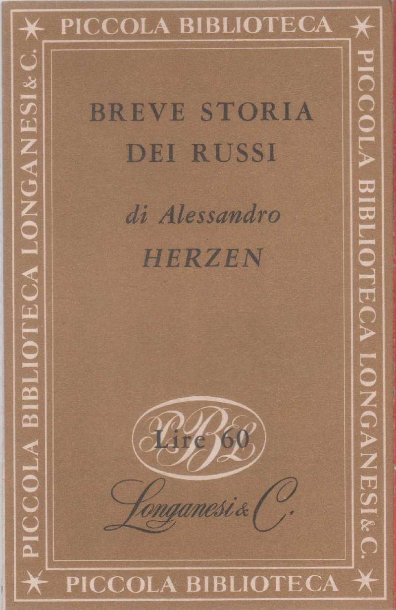 Breve storia dei Russi - Alessandro Herzen | Immagine principale
