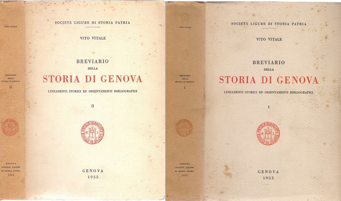 Breviario della Storia di Genova (2 voll.) - Vito Vitale | Immagine principale