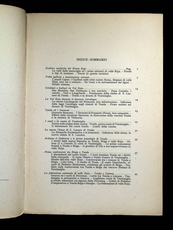 Briga e Tenda. Storia Antica e Recente