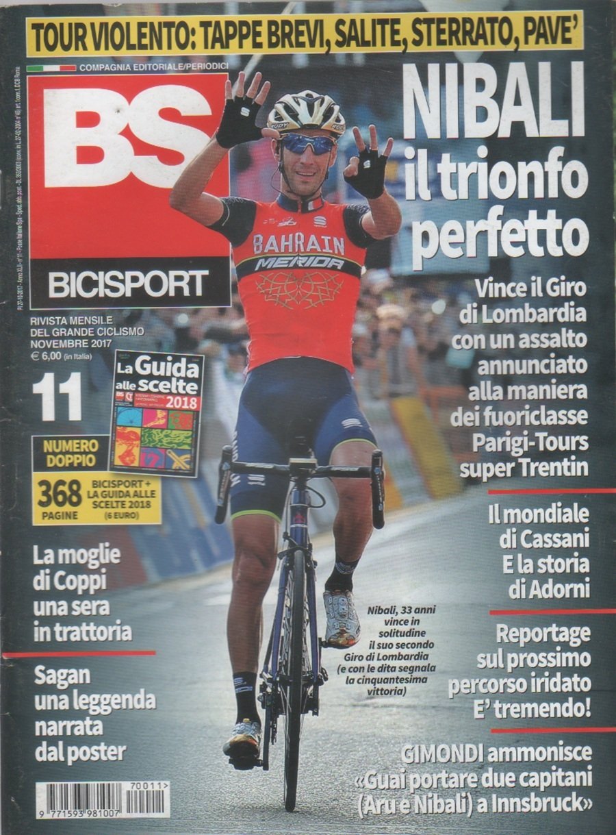 BS Bicisport. n. 11, novembre 2017 | Immagine principale