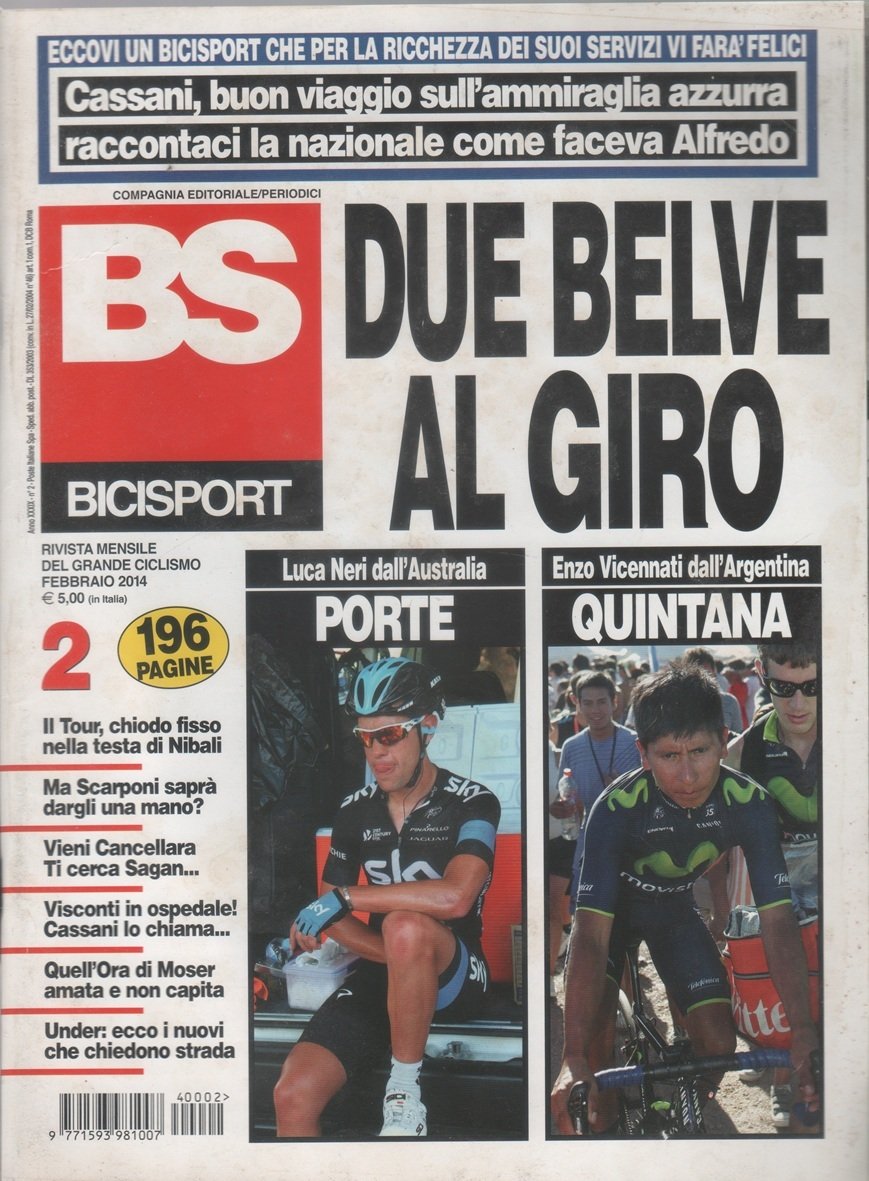 BS Bicisport. n. 2, febbraio 2014 | Immagine principale