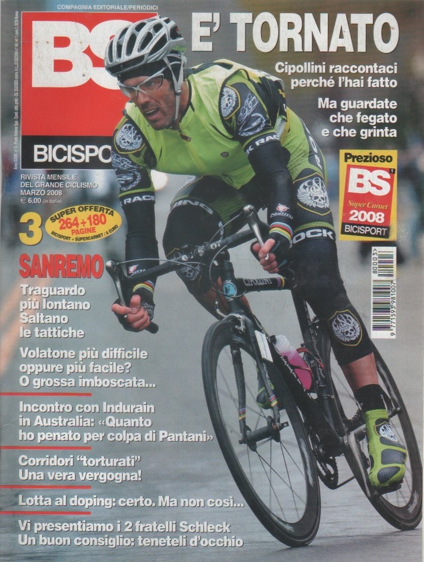 BS Bicisport. n. 3, marzo 2008 | Immagine principale