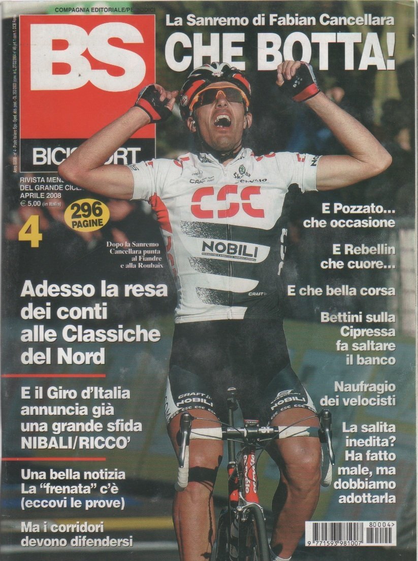 BS Bicisport. n. 4, aprile 2008 | Immagine principale
