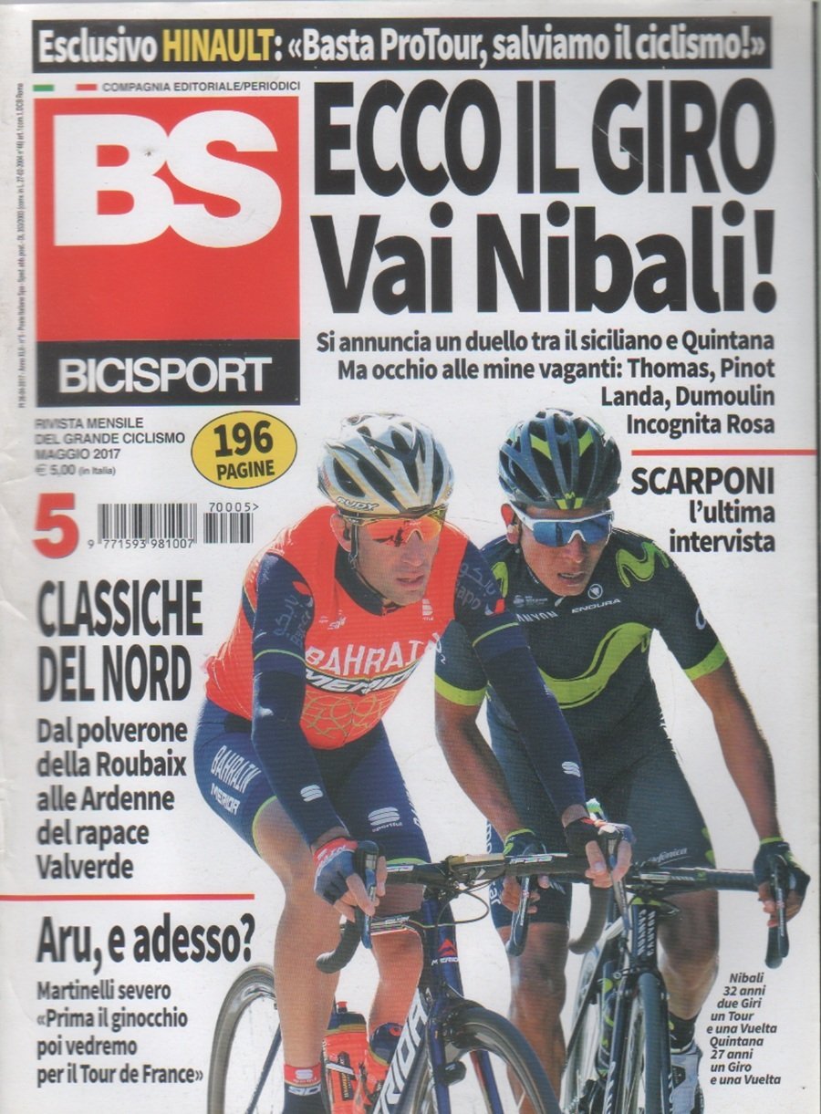 BS Bicisport. n. 5, maggio 2017 | Immagine principale