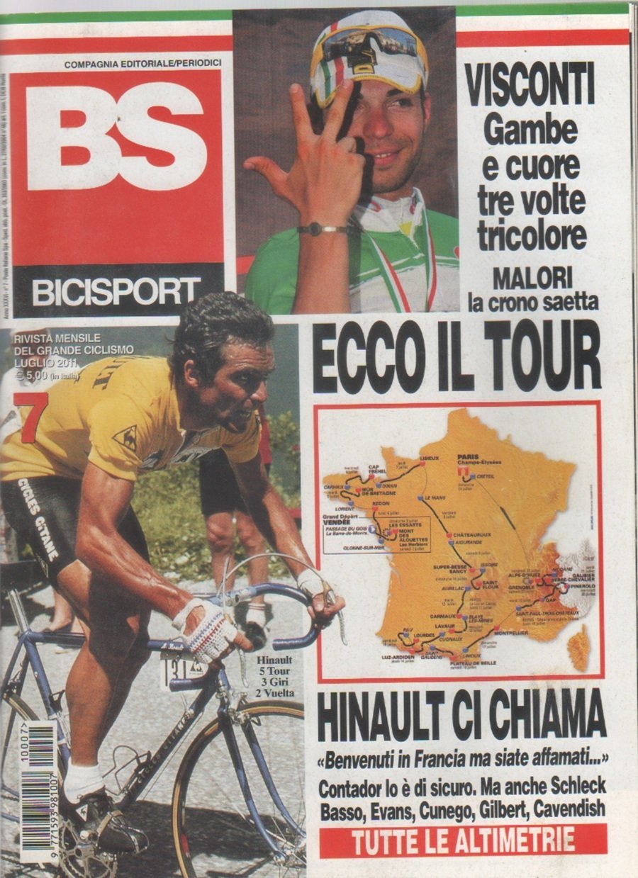 BS Bicisport. n. 7, luglio 2011 | Immagine principale