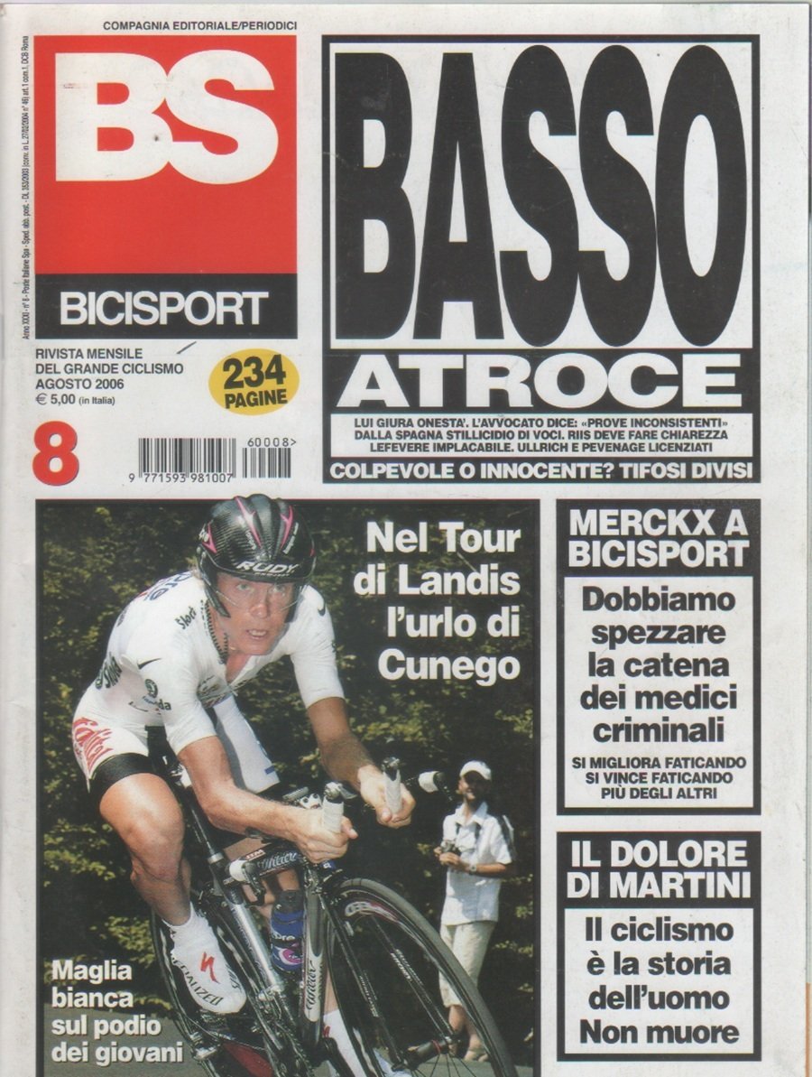 BS Bicisport. n. 8, agosto 2006 | Immagine principale