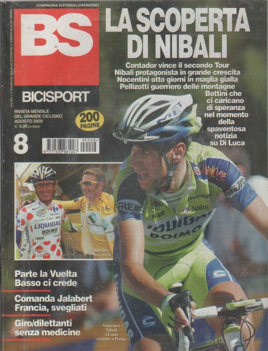 BS Bicisport. n. 8, agosto 2009 | Immagine principale