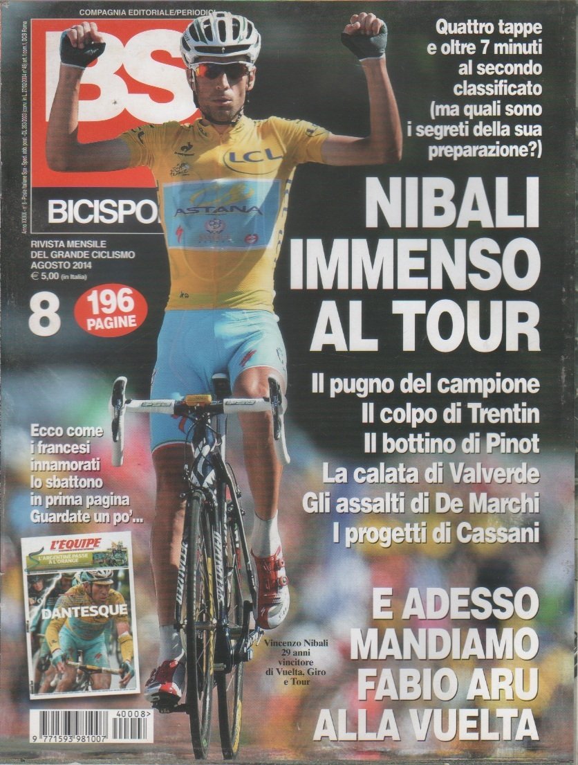 BS Bicisport. n. 8, agosto 2014 | Immagine principale