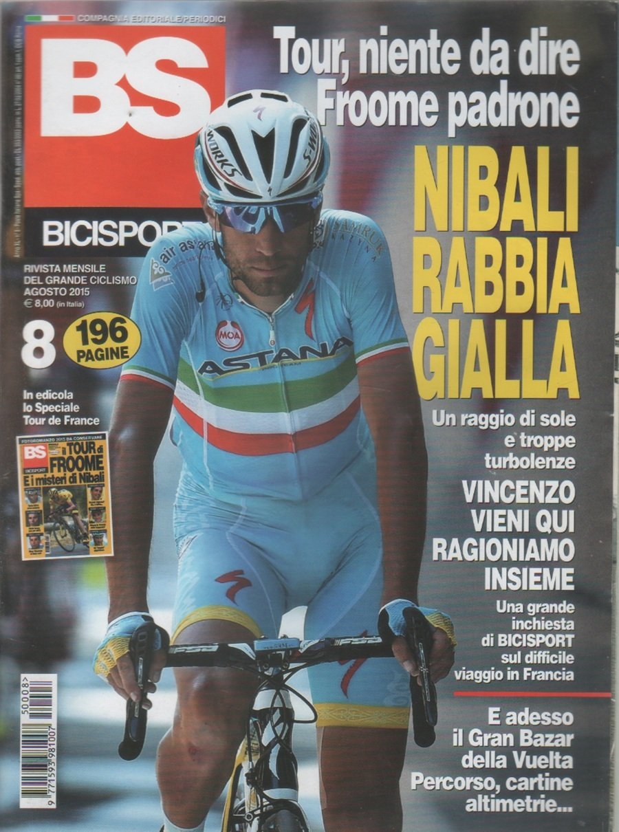 BS Bicisport. n. 8, agosto 2015 | Immagine principale
