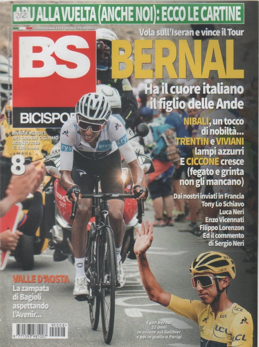 BS Bicisport. n. 8, agosto 2019 | Immagine principale