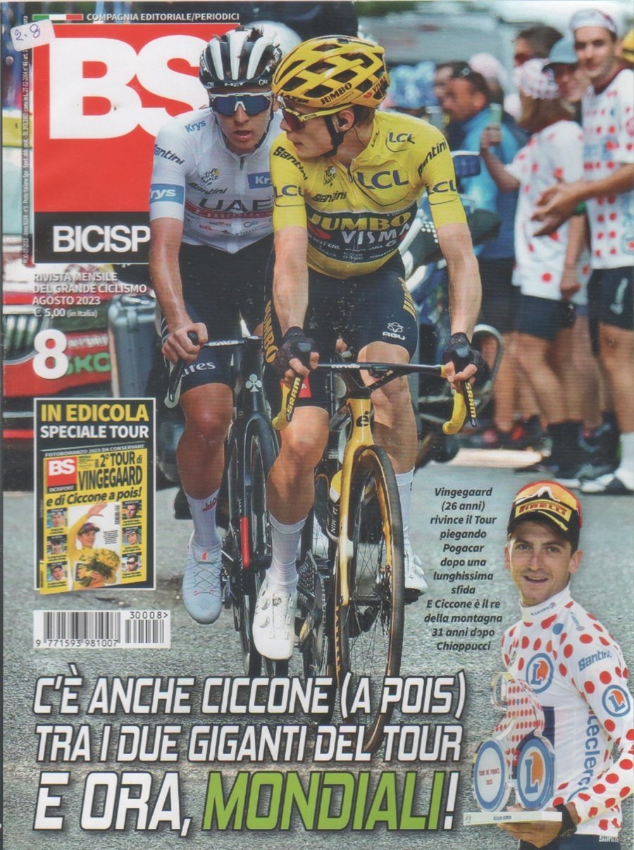 BS Bicisport. n. 8, agosto 2023 | Immagine principale