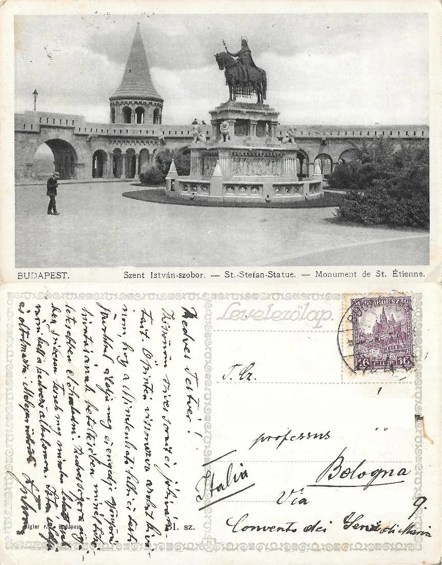 Budapest. Szent Istvan-szobor. Viaggiata anni 20/30 | Immagine principale
