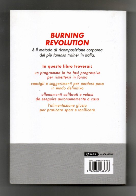 Burning Revolution Più Magri Più Sani Più Forti Libro Miletto …