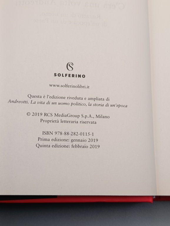 C'era una volta Andreotti. Ritratto di un uomo, di un'epoca …