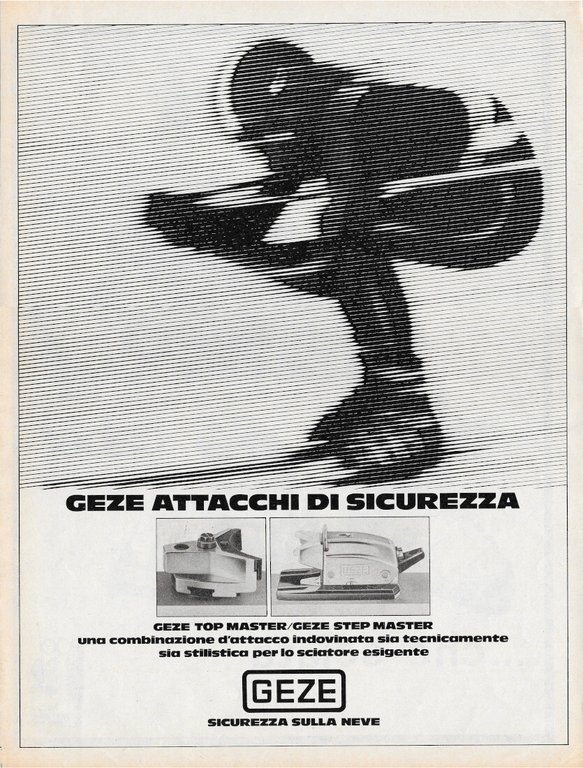 Caber / Attacchi Geze - Advertising 1970 | Immagine Gallery 2