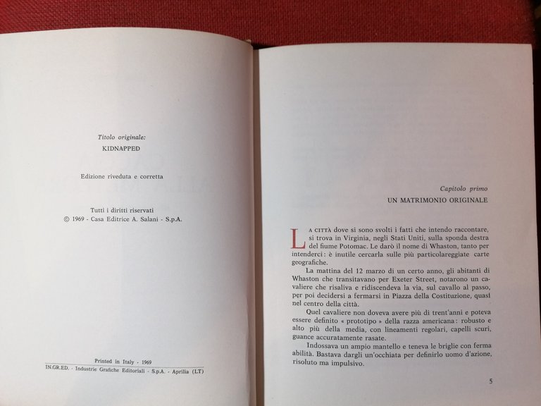 Caccia alla Meteora - Libro Jules Verne Salani Signorini 1969 …