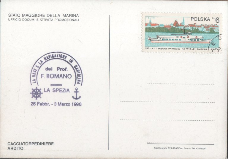Cacciatorpediniere Ardito. Non viaggiata. | Immagine Gallery 2