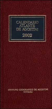 Calendario atlante De Agostini 2002 | Immagine principale