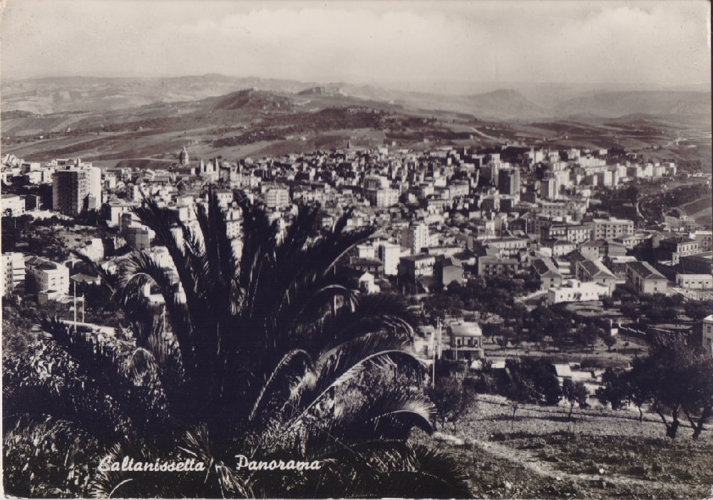 Caltanissetta. Panorama. Viaggiata 1974 | Immagine principale