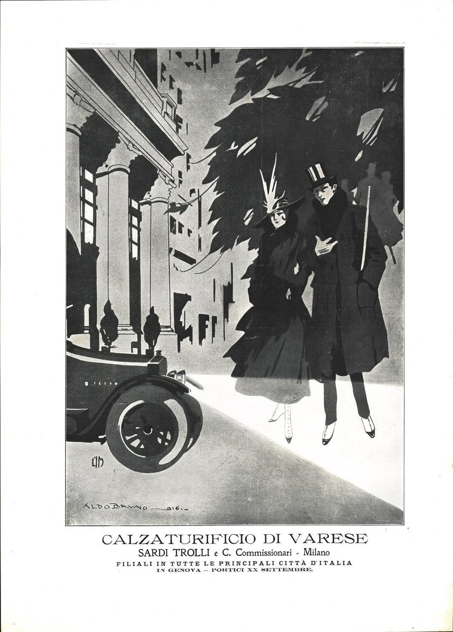 Calzaturificio di Varese (Ill. A. Bruno) / Rob Sutter. Advertising … | Immagine principale