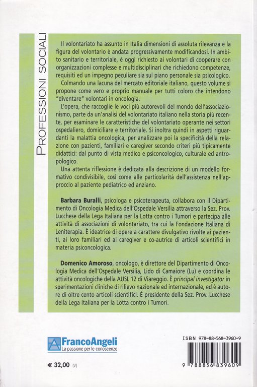 Camici invisibili. Manuale pratico per volontari in oncologia