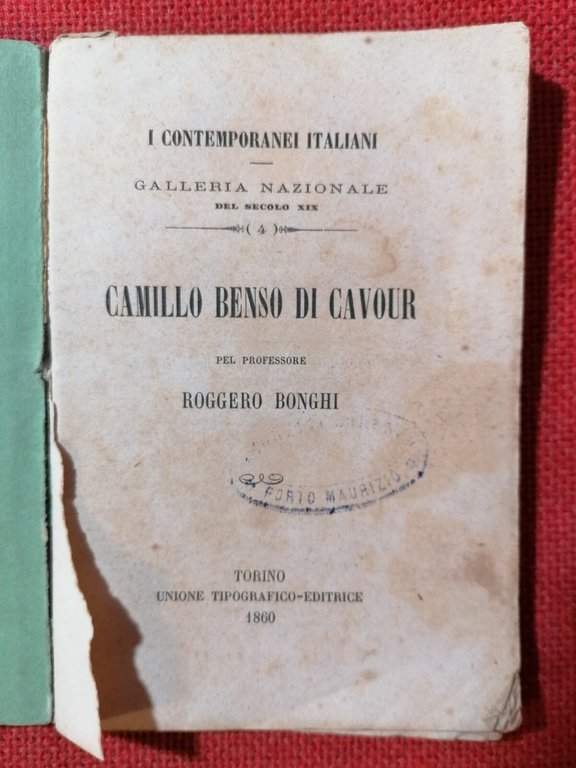 Camillo Benso di Cavour