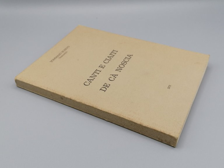 Canti E Ciaiti De Ca' Noscia Libro Poesie Schivo Dialetto …