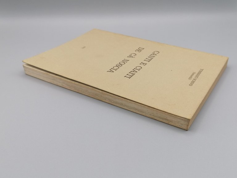 Canti E Ciaiti De Ca' Noscia Libro Poesie Schivo Dialetto …