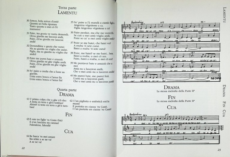 Canzoni Intemelie Raccolta di Testi e Spartiti Musicali Dialetto di …