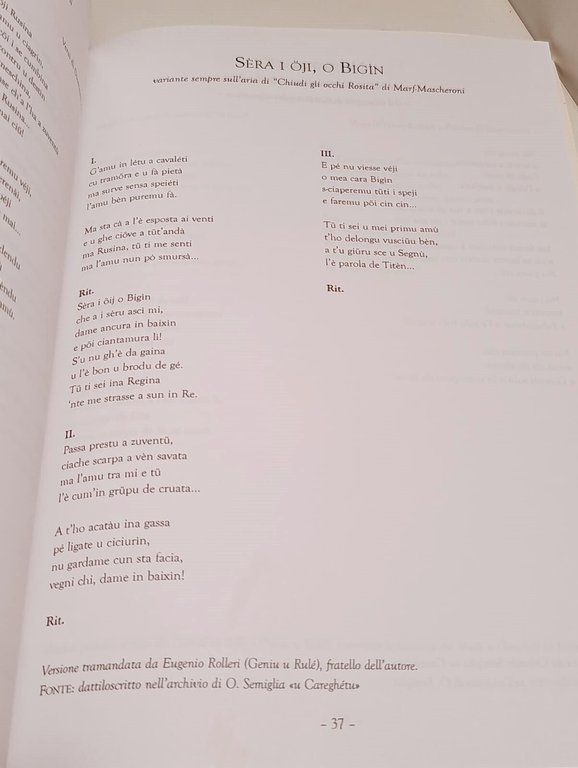 Canzoniere dei menestrelli di Matuzia