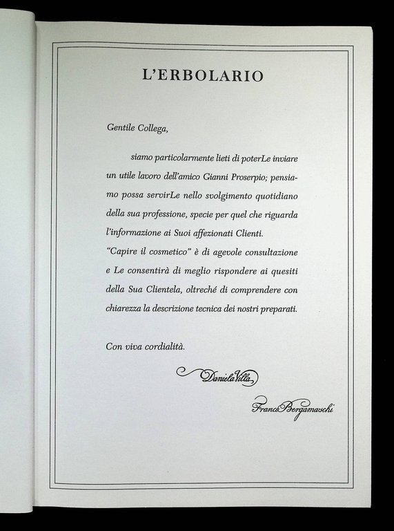 Capire il Cosmetico. Prontuario per una chiara lettura e comprensione …