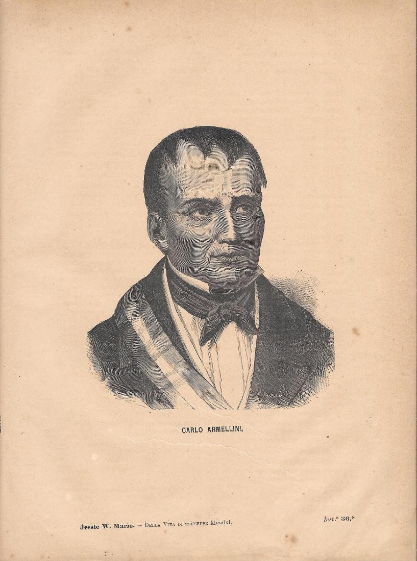 Carlo Armellini. Stampa 1891 | Immagine principale