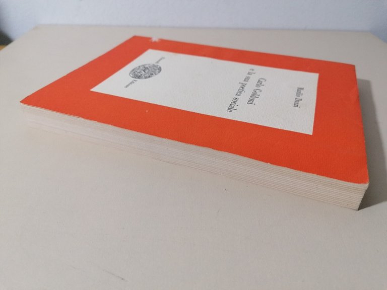 Carlo Goldoni E La Sua Poetica Sociale Libro Manlio Dazzi …