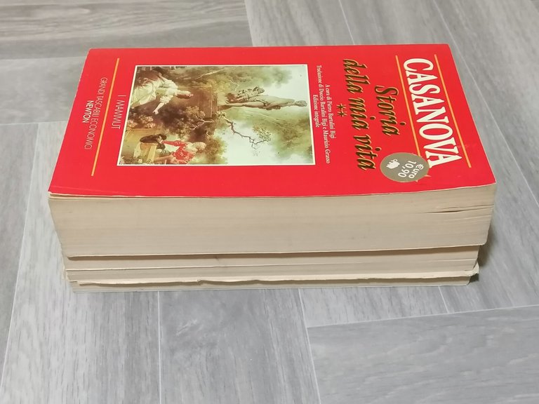 Casanova Storia Della Mia Vita Libro Mammut Newton 2 Volumi …