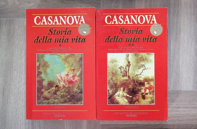 Casanova Storia Della Mia Vita Libro Mammut Newton 2 Volumi …