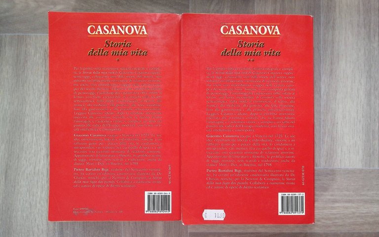 Casanova Storia Della Mia Vita Libro Mammut Newton 2 Volumi …