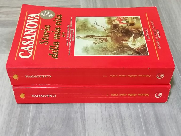 Casanova Storia Della Mia Vita Libro Mammut Newton 2 Volumi …