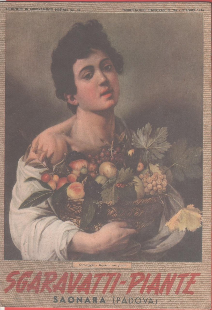 Catalogo Sgaravatti Piante 1946 | Immagine principale