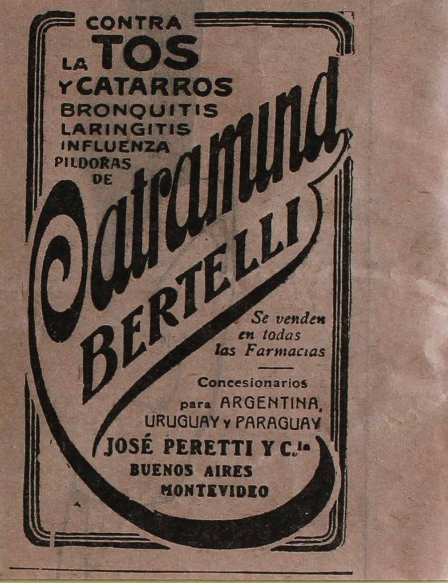 Catramina Bertelli - Advertising 1922 | Immagine principale