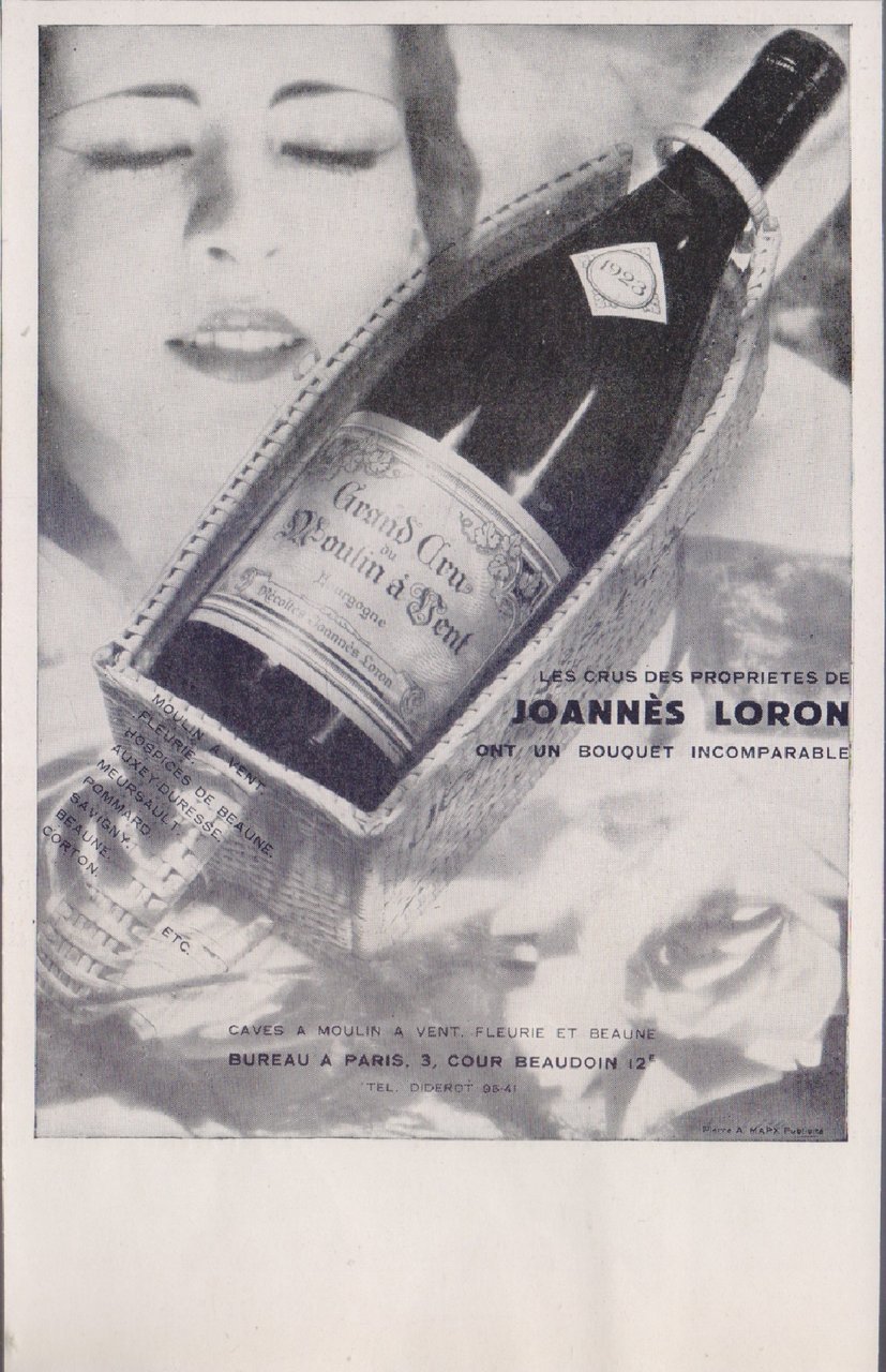 Caves Joannes Loron. Advertising 1931 | Immagine principale