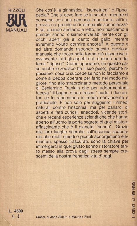 Cento Rimedi Contro l'Insonnia | Immagine Gallery 2