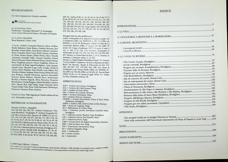 Charles Garnier e la Riviera Libro Folli Gisella Merello Erga …