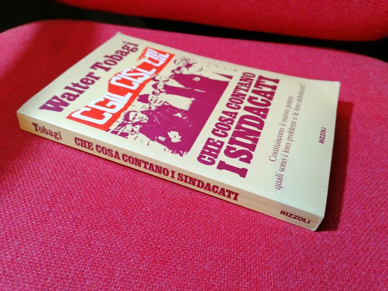 CHE COSA CONTANO I SINDACATI 1980 PRIMA EDIZIONE